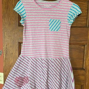 American Girl | School Stripes Dress for Girls | Size 12